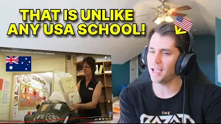American reacts to how do the MOST REMOTE kids in Australia attend school?