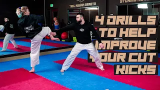 4 Drills That Will Improve Your Cut Kick | Taekwondo Sparring Tips