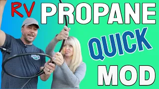 Easy RV Propane Mod! | Full Time RV | Changing Lanes!