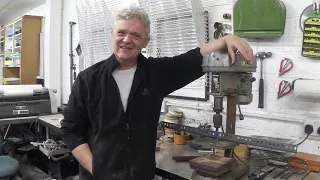 Slot Cutting With A Pillar Drill - And Something From The Mechanical Alphabet