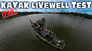 Testing My New Kayak Livewell | Kayak Fishing For Crappie 2023