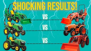 8 ROUND HEAVYWEIGHT FIGHT! JOHN DEERE VS KUBOTA COMPACT TRACTORS 🚜