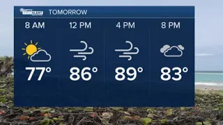 WPTV First Alert Weather Forecast for Evening of Tuesday, April 10, 2024