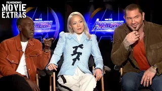 AVENGERS: INFINITY WAR | Dave Bautista, Don Cheadle & Pom Klementieff talk about the movie