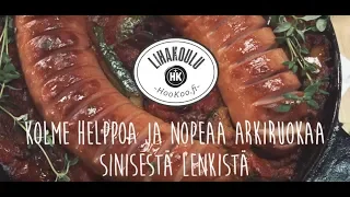 Sininen Lenkki - kolme nopeaa ruokaa. Lihakoulu | HK