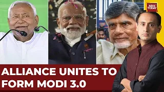 NewsTrack With Rahul Kanwal: Alliance Unites To Form Modi 3.0 | Top Speed To Form New Govt