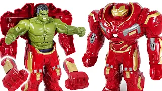 Red Hulk is angry! Go! Marvel Avengers Infinity War Hulk in Hulkbuster armor! -