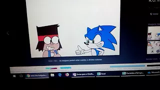 Sonic the hedgehog meeting ok ko lets be heroes