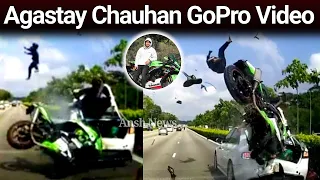 @PRORIDER1000AgastayChauhan  Agastay Chauhan GoPro Video Pro rider 1000 live accident video