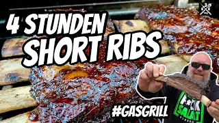 Beef Short Ribs vom Gasgrill SCHNELL & EINFACH - 030 BBQ