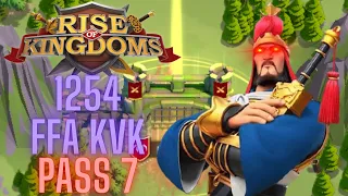 F2P TECH 1254 PASS 7 IS OPEN! FFA Heroic Anthem KvK | Rise of Kingdoms