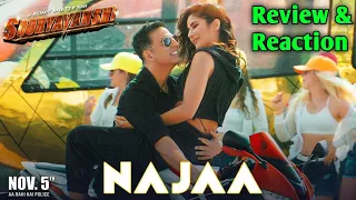 Najaa (Full Song) Review & Reaction | Sooryavanshi | Akshay Kumar, Katrina Kaif, Rohit Shetty