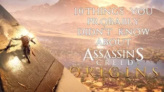 10 Must Know Tricks In Assassins Creed Origins