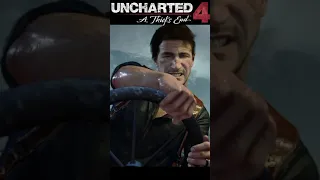 Нейт, они догоняют! 😲 Погоня в шторм на яхте от наёмников | Uncharted 4: Путь вора | #Shorts