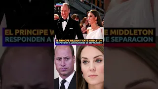 EL PRINCIPE WILLIAM Y KATE MIDDLETON RESPONDEN A RUMORES DE INFIDELIDAD #williamkate #princewilliam