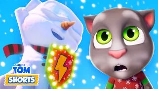 A Big Snowman ⛄🏰 Talking Tom Shorts (S3 Episode 6)