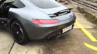 The Brand New Mercedes-Benz AMG GT-S - Loud Accelerations and Revs!