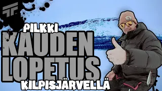 RAUTUA KILPISJÄRVELTÄ - PILKKIKAUDEN LOPETUS - PILKKIMINEN - SIIKA - RAUTU