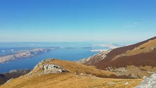 Panoramski pogled sa Velebita