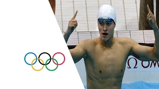 Sun Yang 400m Freestyle - New Olympic Record | London 2012 Olympics