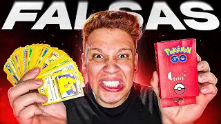 FUI ENGANADO! COMPREI CARDS FALSOS DO POKÉMON EM UMA BANCA!