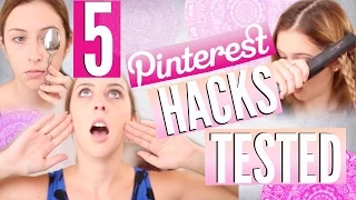 5 Pinterest Beauty Hacks TESTED | Courtney Lundquist