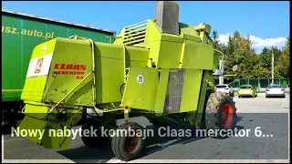 Nowy nabytek kombajn Claas mercator 60