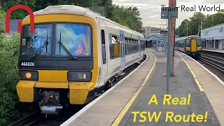 Train Real World - On an Actual TSW Route!!