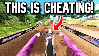 I HAVE NEVER LOST A RACE ON THIS BIKE IN MX BIKES!