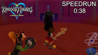 KH FM [Proud Mode] Hades Cup Hades Speedrun 0:38