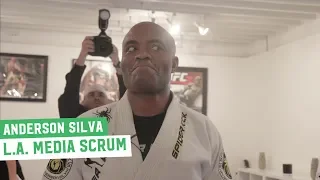 Anderson Silva talks Conor McGregor, Israel Adesanya & Sharks... Like, He Really Loves Sharks