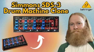 Behringer Clones The Simmons SDS-3 Analog Drum Synth