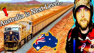 American Reacts to Australia's  "Infinity Train" No Fuel, No Charging