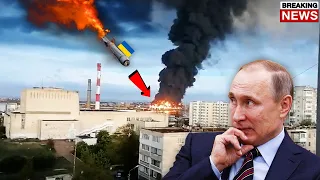 BIG EXPLOSION! Ukraine Hit the Administrative Building in the Bryansk Oblast of Russia!