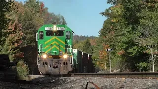 NBSR 6319 leads 907 West on the Mattawamkeag Sub 9/29/19