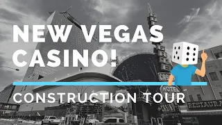 Circa Las Vegas Fremont Street Experience Construction Tour - This Casino Is MASSIVE!