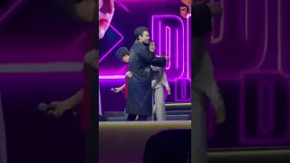 Dimash hugs & kisses Raushan & Mansur