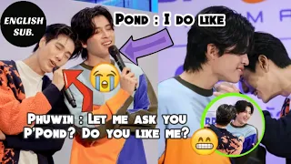 Phuwin Bravely Asking Pond If He likes him And said "I DO like" | BL Wins