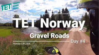 TET Norway 2021 - Day #4 | Section 1/2: Skarnes - Trysil - Åkrestrømmen | CRF250L