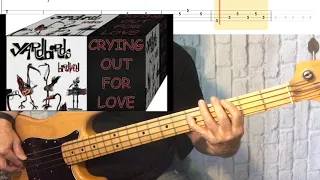 "Crying Out For Love" - The Yardbirds - (bass tab & cover) - FRANKS BASS COVERS