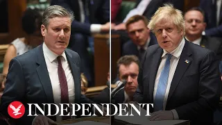 Live: Boris Johnson faces Keir Starmer at PMQs