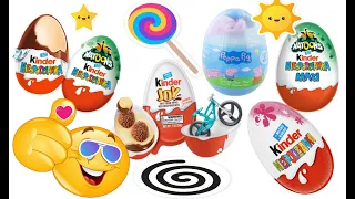 Kinder Surprise Eggs opening, Kinder Toys, Kinder Joy, New video in 2022!! Peppa Pig, Paw Control