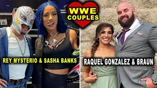 5 Most Surprising WWE Couples - Sasha Banks & Rey Mysterio, Braun Strowman & Raquel Gonzalez