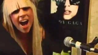 [HD] Lady GaGa - Poker Face Acoustic Version (Live @ Cherry Tree House Sessions 2008).mp4