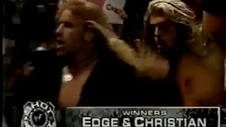 The "Old" Brood vs. Mideon and Viscera (08 14 1999 WWF Shotgun Saturday Night)