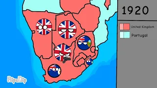 History of South Africa Countryballs (1900-2023)