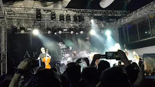 Apocalyptica - One (Plays Metallica by four cello) - İzmir,Turkey 25.10.2019