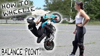 How to wheelie! ( Balance point explained )