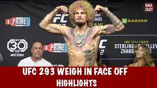 Full UFC 292 Weigh in Face Off Highlights