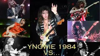 "YNGWIE MALMSTEEN" (1984) VS "FASTEST GUITAR SHREDDERS"